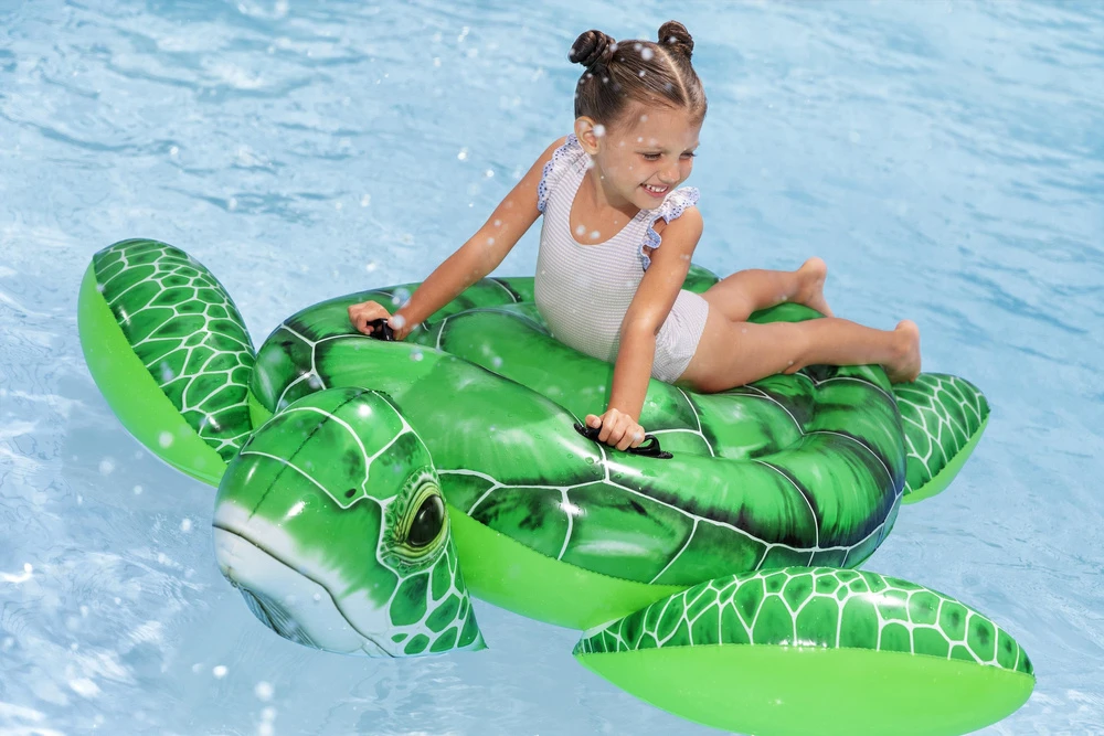 Bestway pripučiamas čiužinys su rankenomis TURTLE 41524