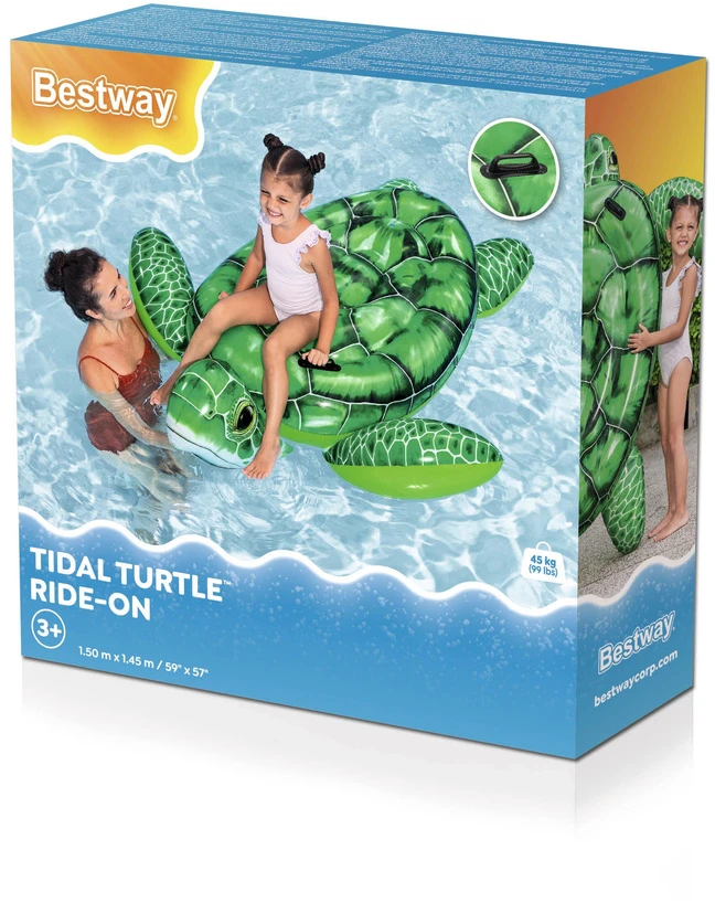 Bestway pripučiamas čiužinys su rankenomis TURTLE 41524