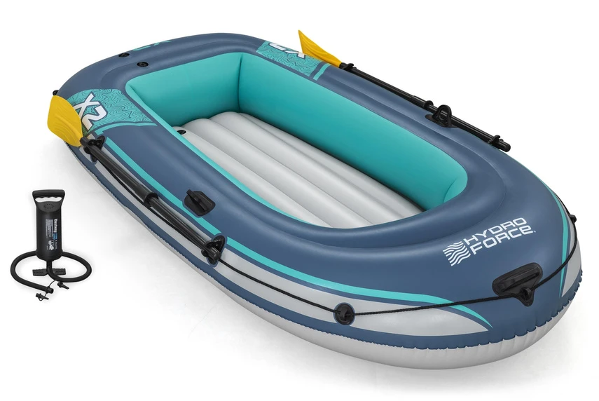 Pontonas TREK X2, 232 cm x 118 cm + BESTWAY aksesuaras