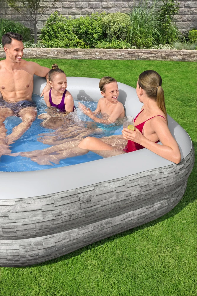 Baseinas 213x206x53cm su BESTWAY sėdynėmis