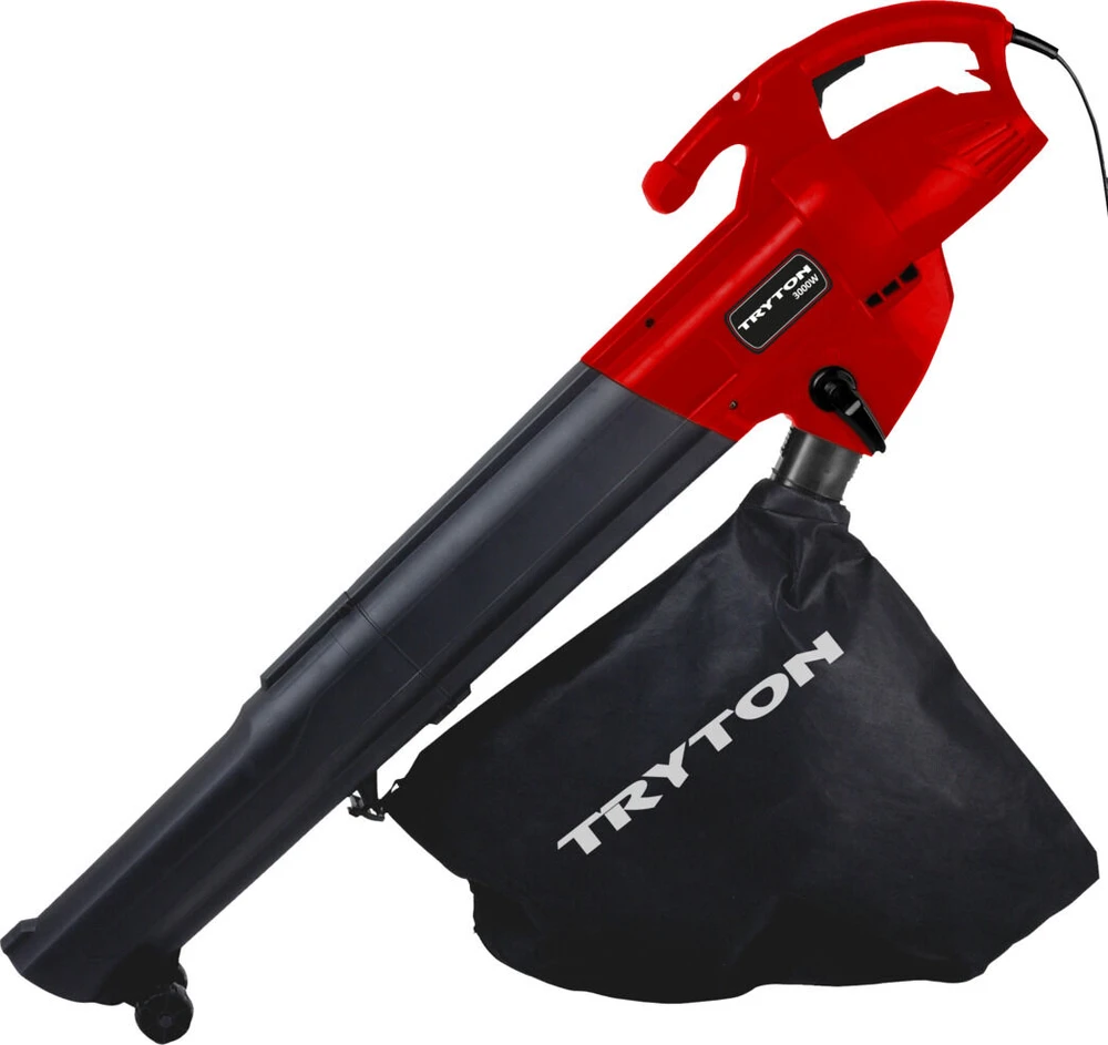 Tryton Dmuchawa 3 viename sodo pūstuvas-dulkių siurblys, 3000 W, 8000–14000/min.