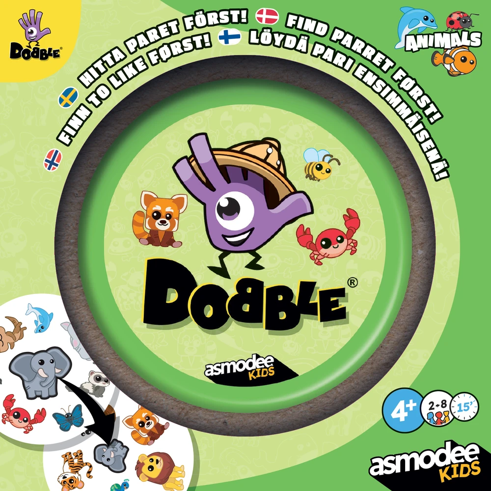 „Dobble“ – „Animals Nordic“ (DOBAN07NOR)