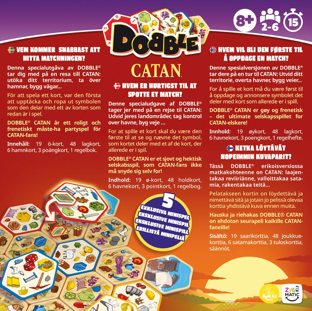 „Dobble“ – „Catan Nordic“ (DOBCAT01NOR)