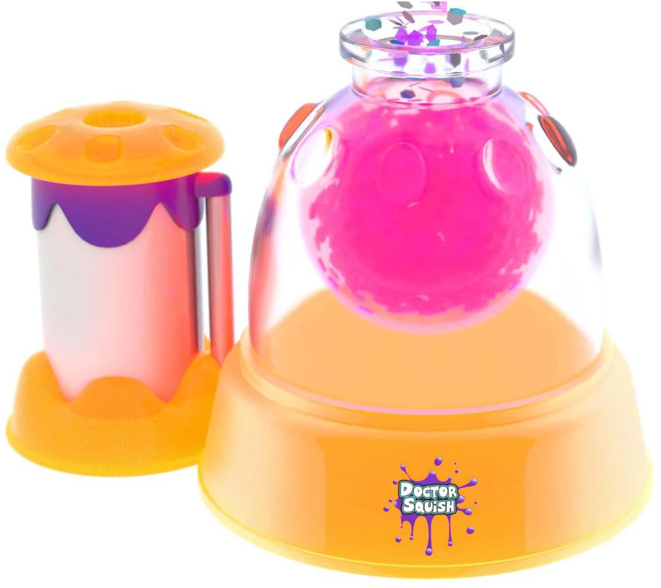 „Doctor Squish“ – minkštų žaisliukų stotelė neoniniam leidimui (107402)