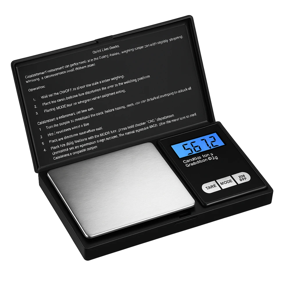 Dokładna Tikslios elektroninės juvelyrikos svarstyklės 0,01–200 g LCD skalė -e055