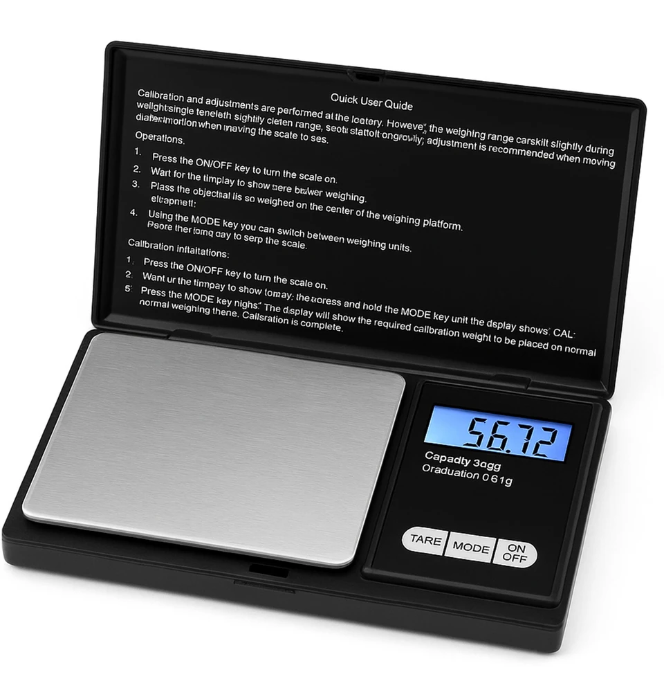 Dokładna Tikslios elektroninės juvelyrikos svarstyklės 0,01–200 g LCD skalė -e055
