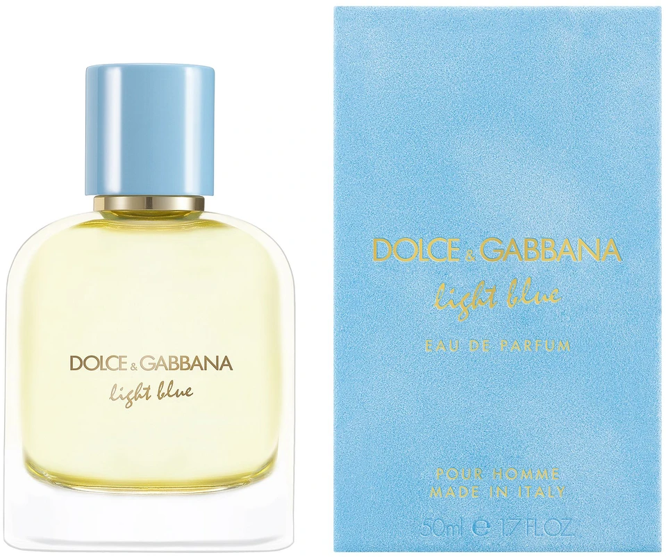 Dolce&Gabbana Dolce & Gabbana Light Mėlyna Pour Homme EDP parfumuotas vanduo vyrams, 50 ml