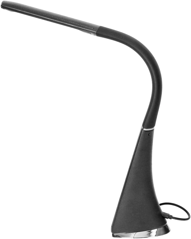 Orno DOLOMIT LED 5W, stalinė lempa su žadintuvu, 300lm, 4000K, juoda