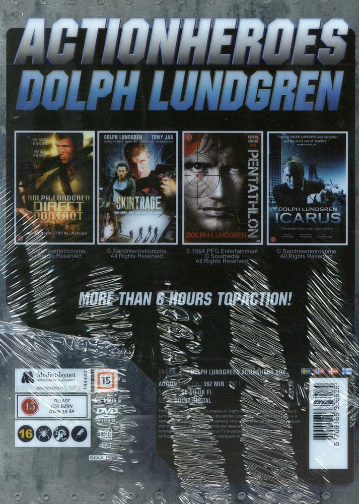 Dolphas Lundgrenas: veiksmo herojai („Steelbook“)