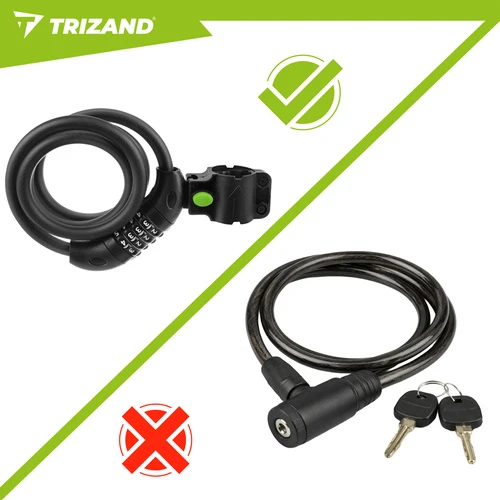 Trizand 120 cm dviračio užraktas