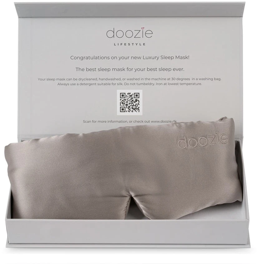 doozie - Prabangi miego kaukė, perlų pilkumo