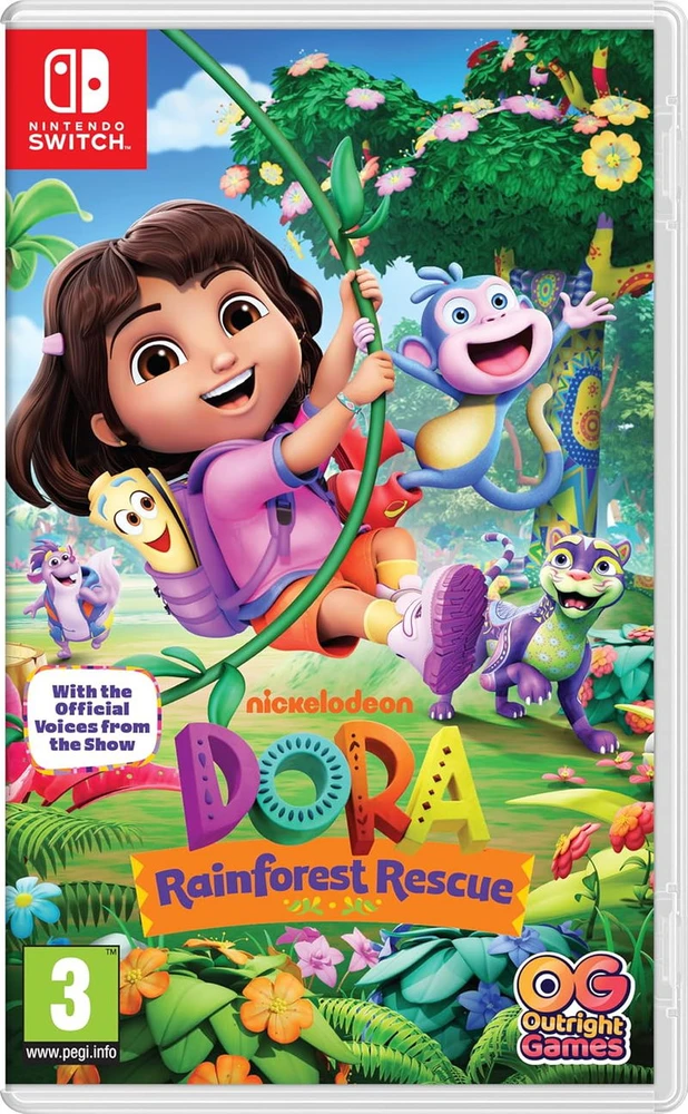 Dora: Atogrąžų miškų gelbėjimas (Nintendo Switch)