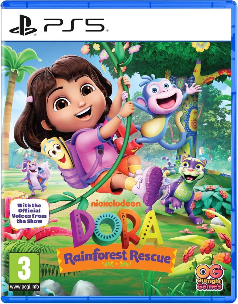 Dora: Atogrąžų miškų gelbėjimas (PlayStation 5)