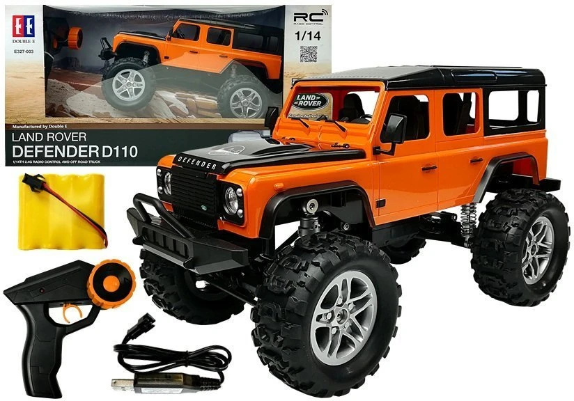 Nuotoliniu būdu valdomas automobilis Land Rover Defender 1:14