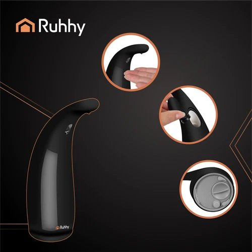 Ruhhy 26076 Touchless Soap Dispenser Juodas