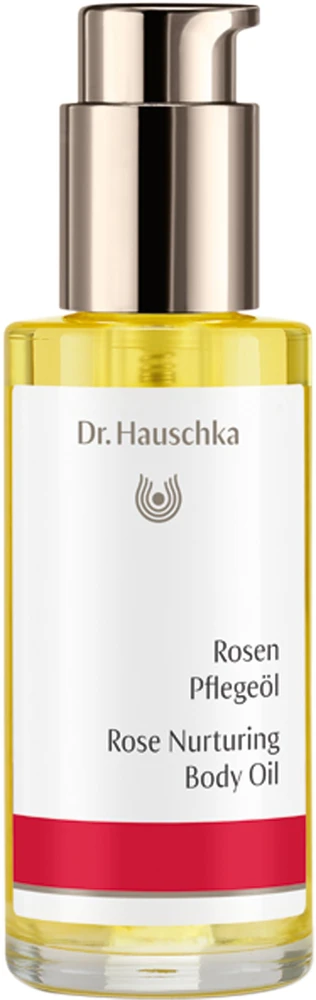Dr. Hauschka Body Care Rose maitinamasis kūno aliejus visam kūnui dienai, 75 ml