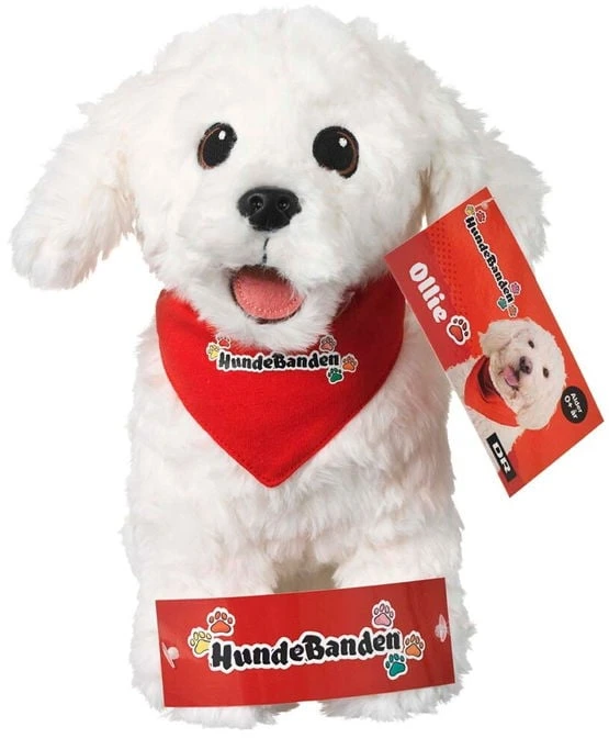 DR - Hundebanden Ollie - Plys - 26 cm