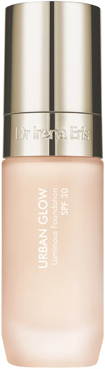 Dr. Irena Eris „Urban Glow Luminous Anti-Pollution Foundation SPF30“ makiažo pagrindas, SPF 30, 010C, porcelianas, 30 ml