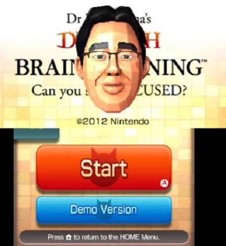 Dr. Kawashimos velniškas smegenų treniravimas: ar galite išlikti susikaupę? – „Nintendo 3DS“