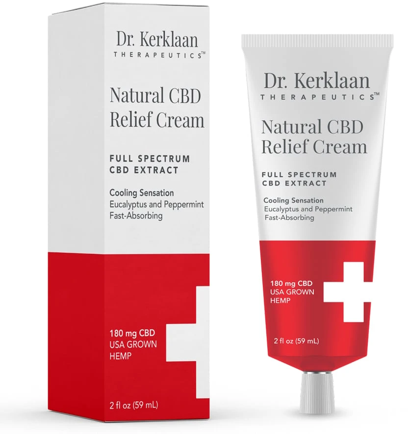 Dr. Kerklaan - Natūralus CBD kremas nuo skausmo 59 ml