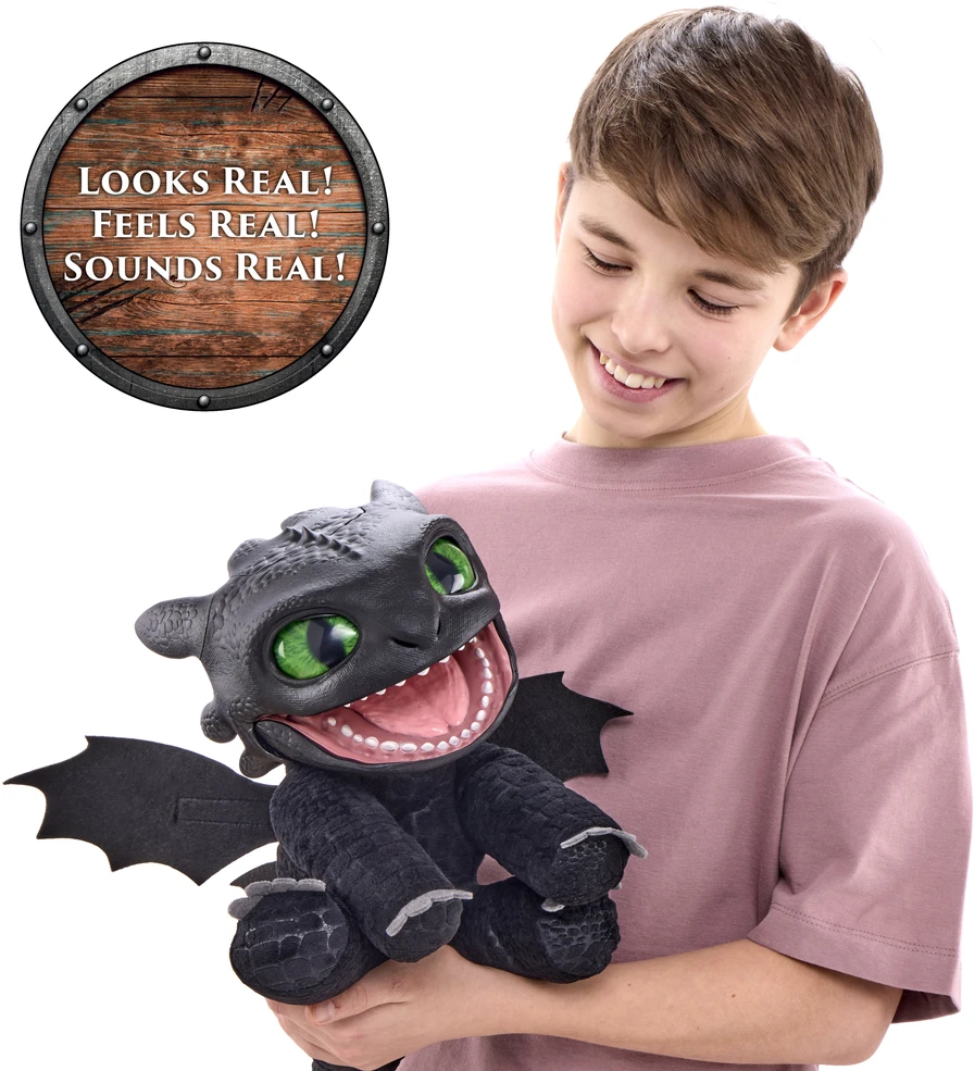 Real Fx Interaktyvus žaislas - "HOW TO TRAIN YOUR DRAGON" kolekcijos slibinas "Bedantis"
