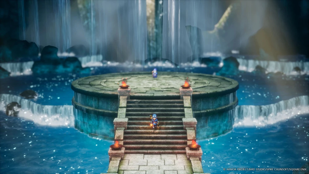 „Square Enix Dragon Quest I“ ir „II“ HD-2D perdarymas