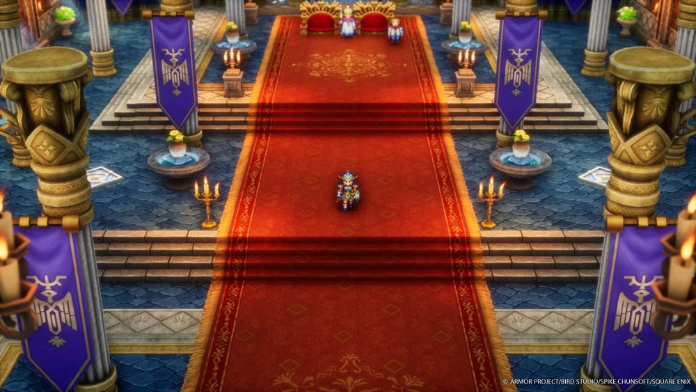 „Square Enix Dragon Quest I“ ir „II“ HD-2D perdarymas