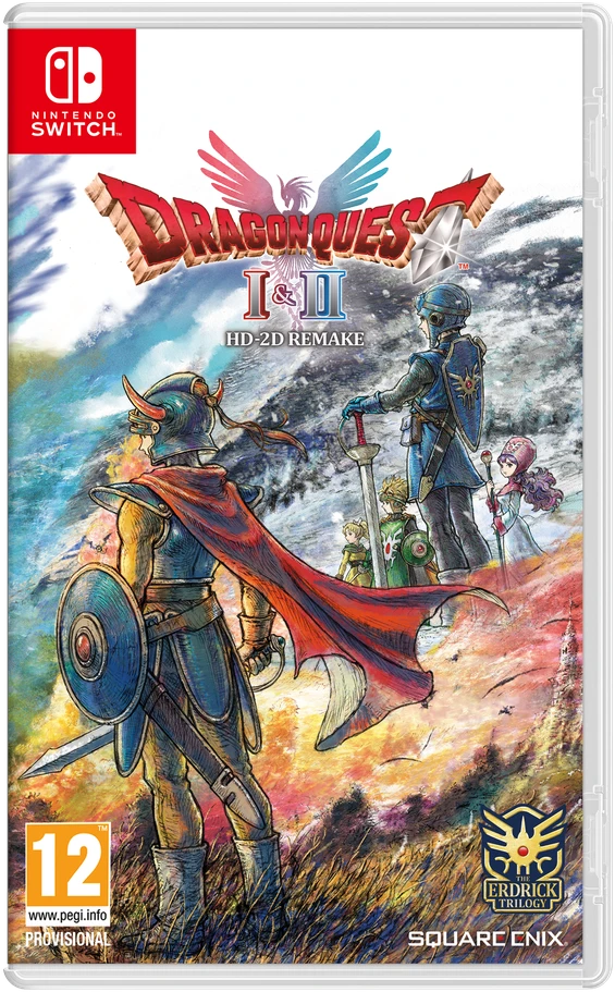 „Square Enix Dragon Quest I“ ir „II“ HD-2D perdarymas