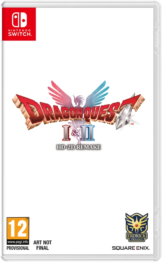 „Square Enix Dragon Quest I“ ir „II“ HD-2D perdarymas