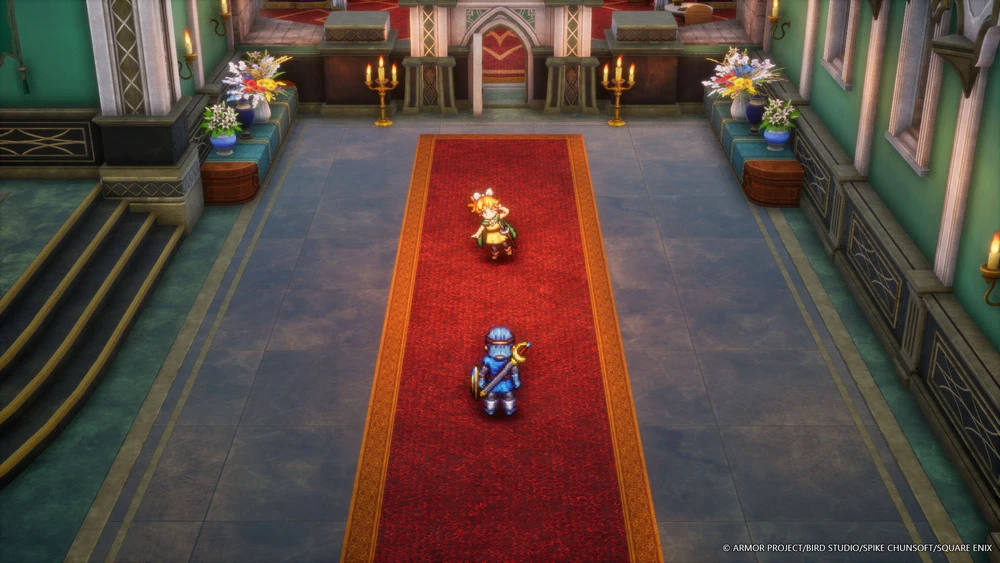 „Square Enix Dragon Quest I“ ir „II“ HD-2D perdarymas