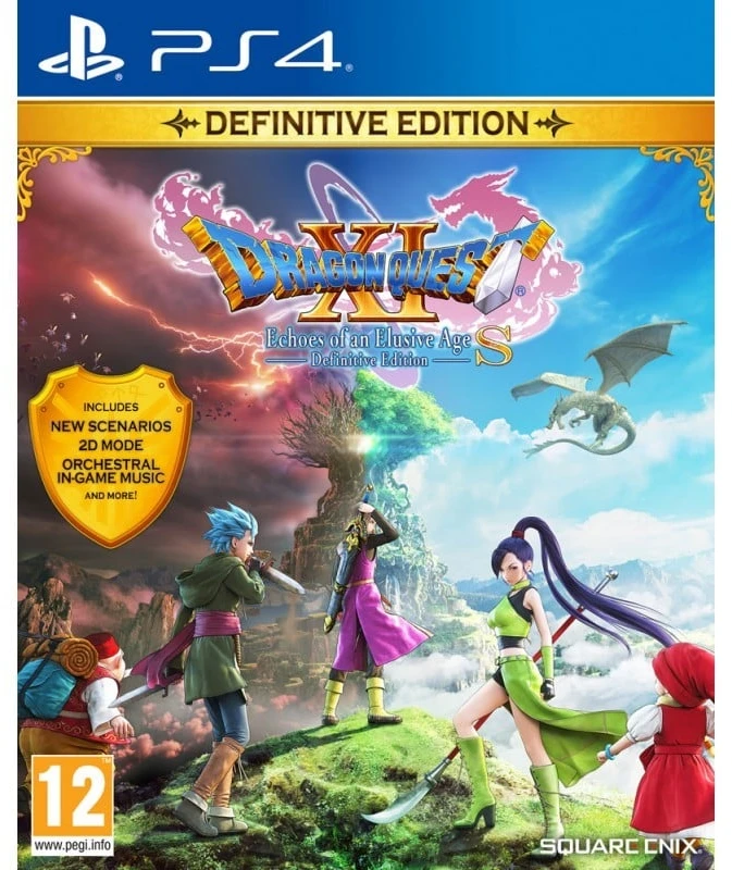 Square Enix Nintendo Dragon Quest XI S: Echoes Of An Elusive Age - Definitive Edition PS4