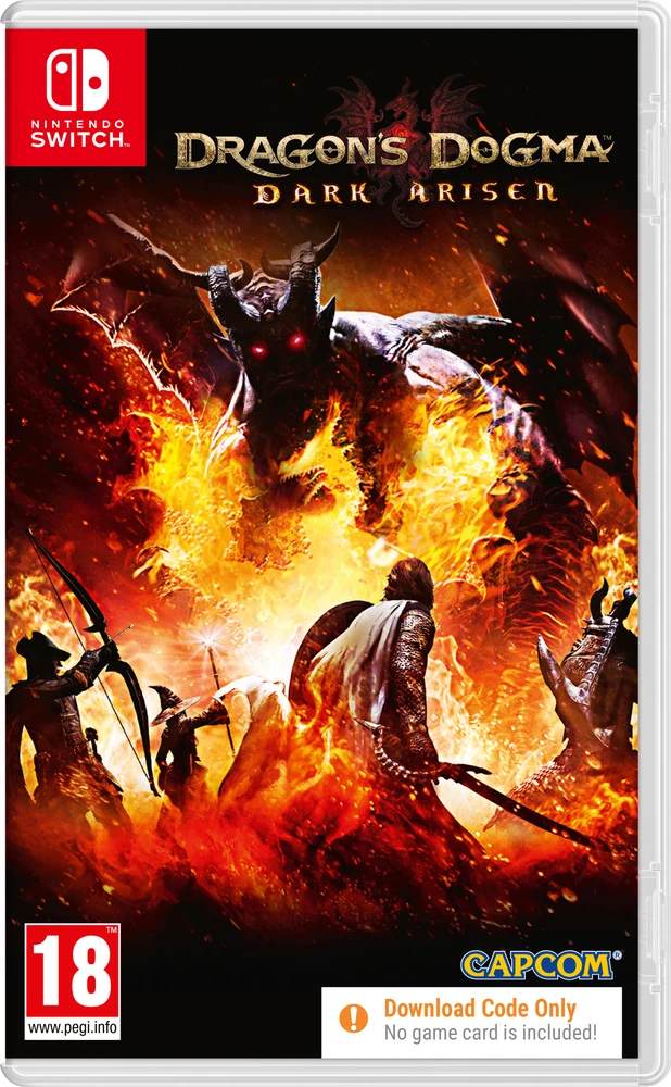 „Dragon's Dogma: Dark Arisen“ (kodas dėžutėje) – „Nintendo Switch“