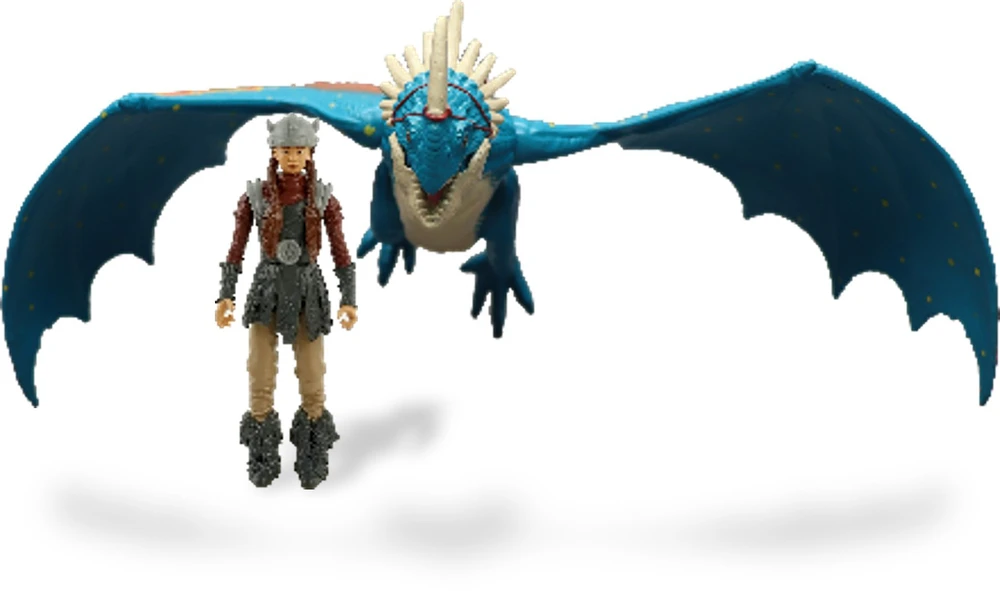 Dragons Drakonai – Vikingc Dragon-Deadly Nadder ir Astrid (6075558)