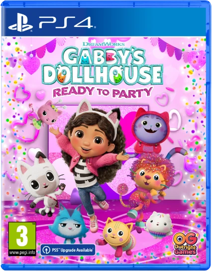 „DreamWorks Gabby's Dollhouse“: Pasiruošęs vakarėliui – „PlayStation 4“
