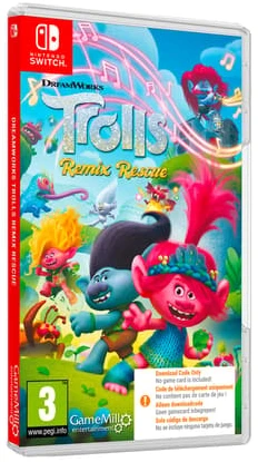DreamWorks Trolls Remix Rescue (kodas dėžutėje) – Nintendo Switch