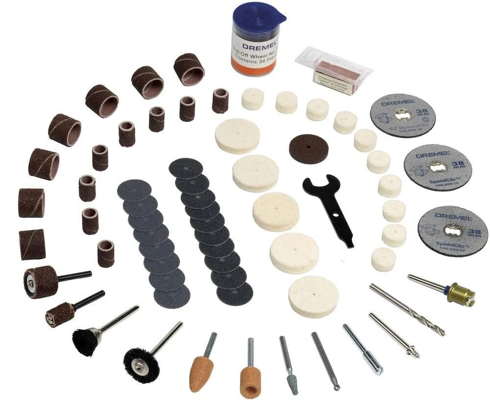 100 dalių DREMEL® universalių priedų rinkinys