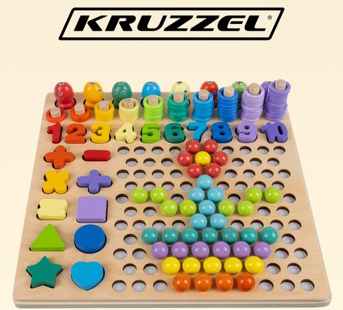 Kruzzel Medinė dėlionė - karoliukai