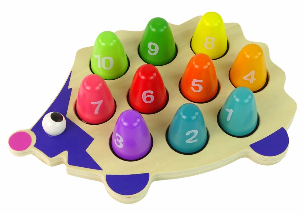 Lean Toys Medinis žaidimas Ežiukas