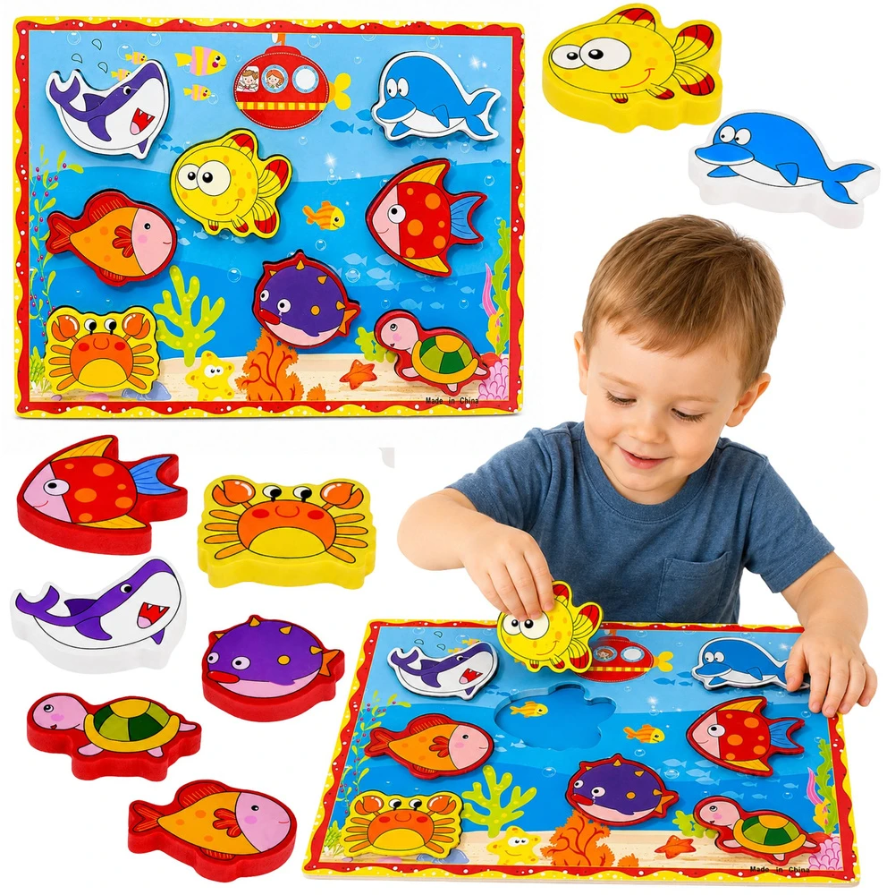 Lean Toys Medinis žvejybos rinkinys