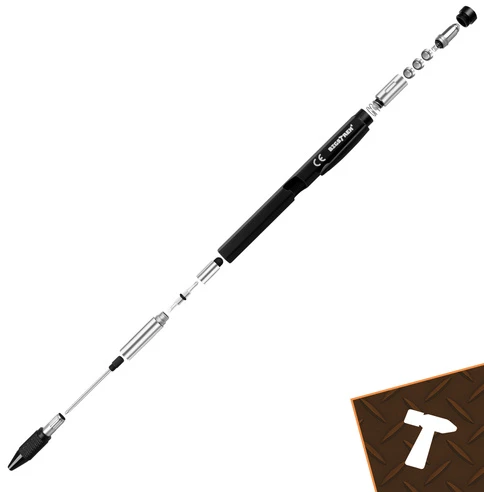 Bigstren Multifunctional pen - juodas 9-in-1 Bigstreen