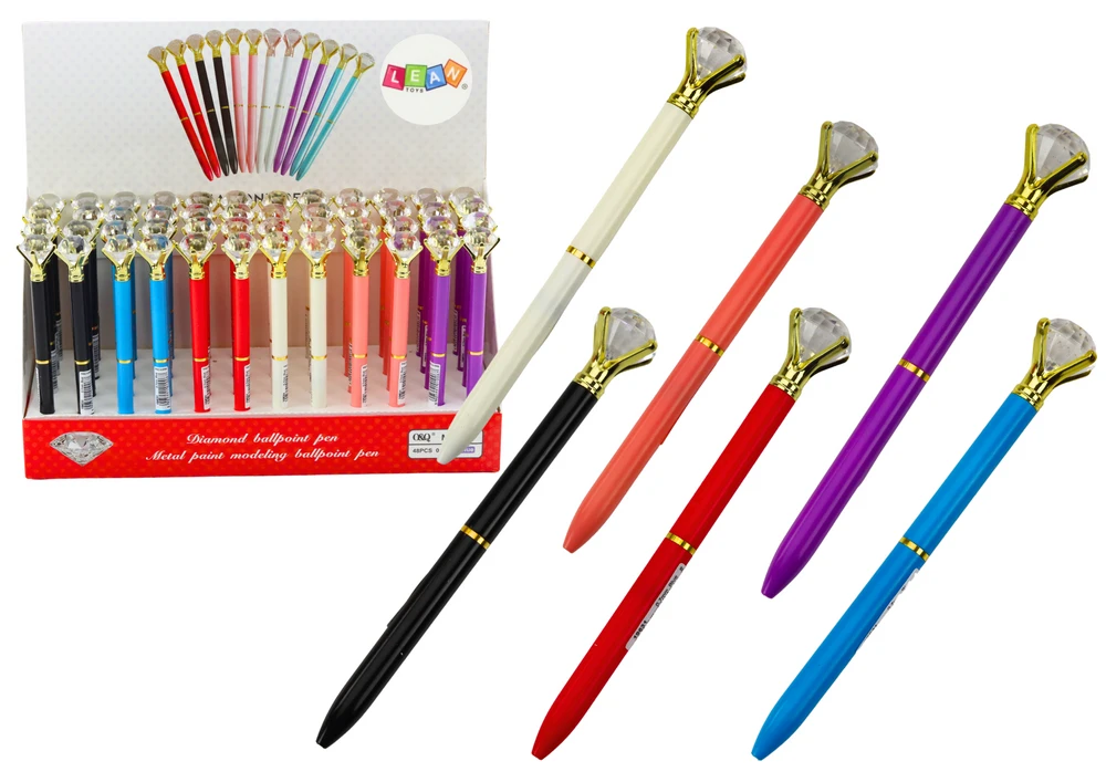 Lean Toys Deimantinis tušinukas su mėlynu rašalu 0,7 mm