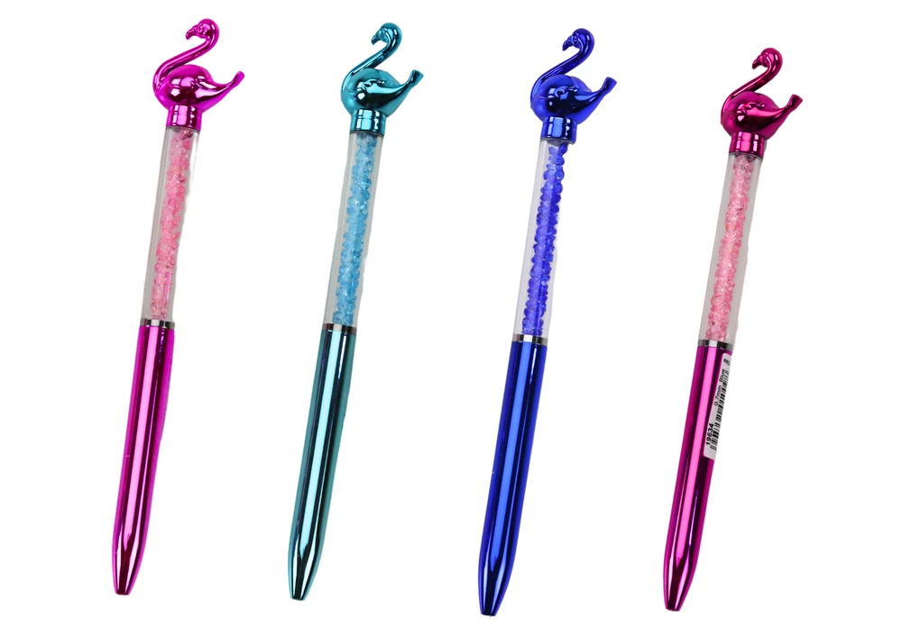 Lean Toys Flamingo tušinukas su mėlynu rašalu 0,7 mm