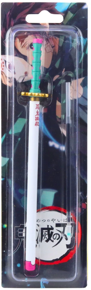 Lean Metalinis rašiklis katana, 19.5 cm, juoda keičiama šerdelė