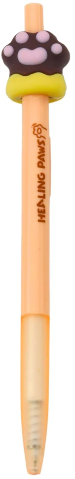 Lean Gelinis rašiklis „Katės letena“ 15 cm, mėlynas rašalas, 0.5 mm