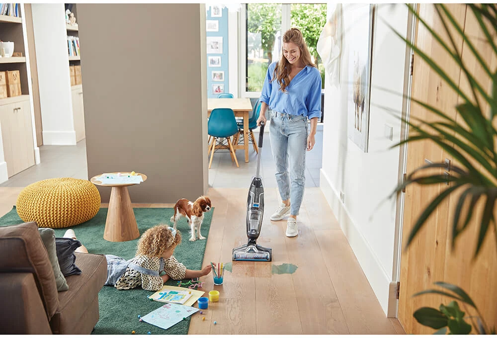 Plaunantis siurblys - šluota Bissell  CrossWave C6 Cordless Select