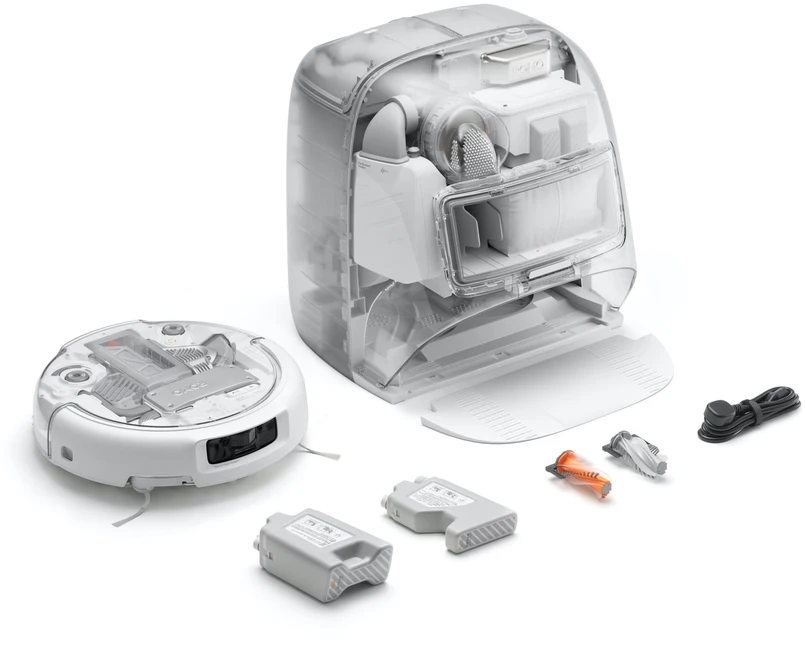 Plaunantis robotas siurblys su stotele DJI ROMO P  / CP.CR.00000052.01