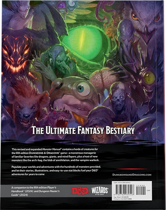 „Dungeons Dragons“ – 2024 m. pabaisų vadovas (WTCD3711)
