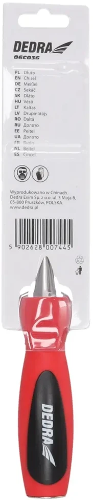 Dedra Kaltas 18mm plienas Cr dvieju mediagu laikiklis
