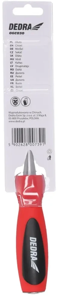 Dedra Kaltas 6mm plienas Cr dvieju mediagu laikiklis