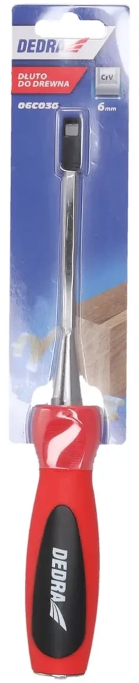 Dedra Kaltas 6mm plienas Cr dvieju mediagu laikiklis